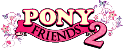 Pony Friends 2 logo for Wii